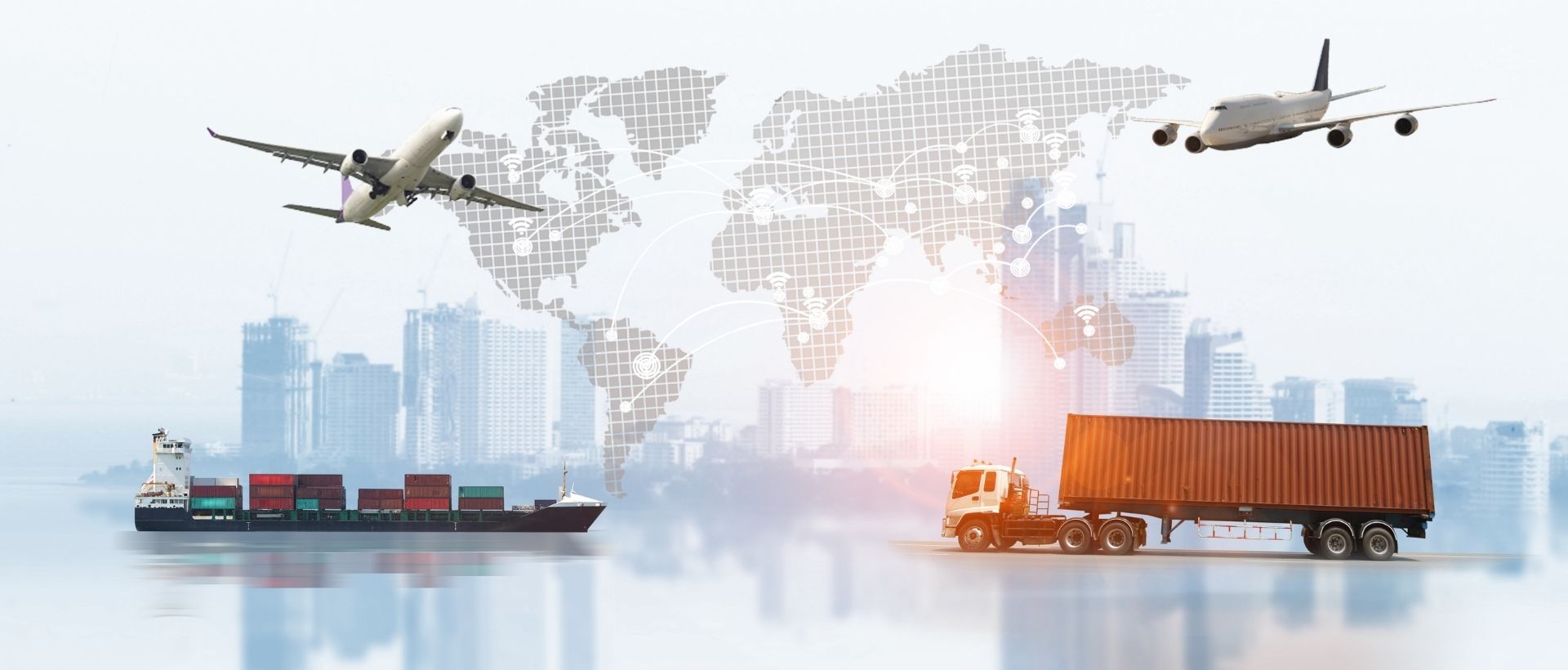 Cobertura y conexiones internacionales de LTP Cargo